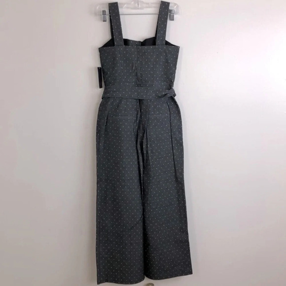 RACHEL Roy New Women’s 0 Print Pockets Button Front Wide Crop Leg Jumpsuit - Picture 3 of 12